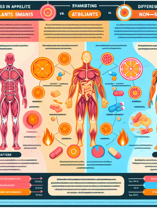 Comment l'appétit change-t-il avec les différents types de brûleurs de graisse (stimulants vs. non-stimulants)