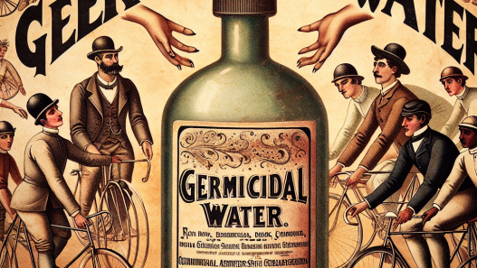 L'Eau Germicide pour le traitement des mains des cyclistes à l'entraînement