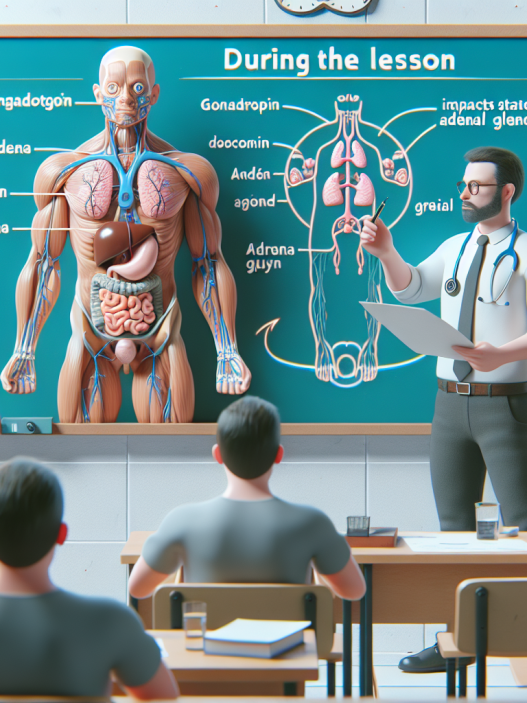 Pendant le cours, Gonadotropine affecte l'état fonctionnel des glandes surrénales