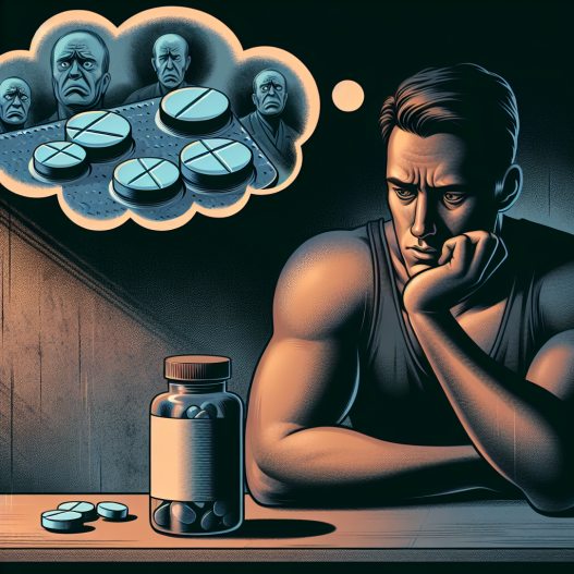 Conséquences psychologiques de l'utilisation prolongée de comprimés d'oxymétholone