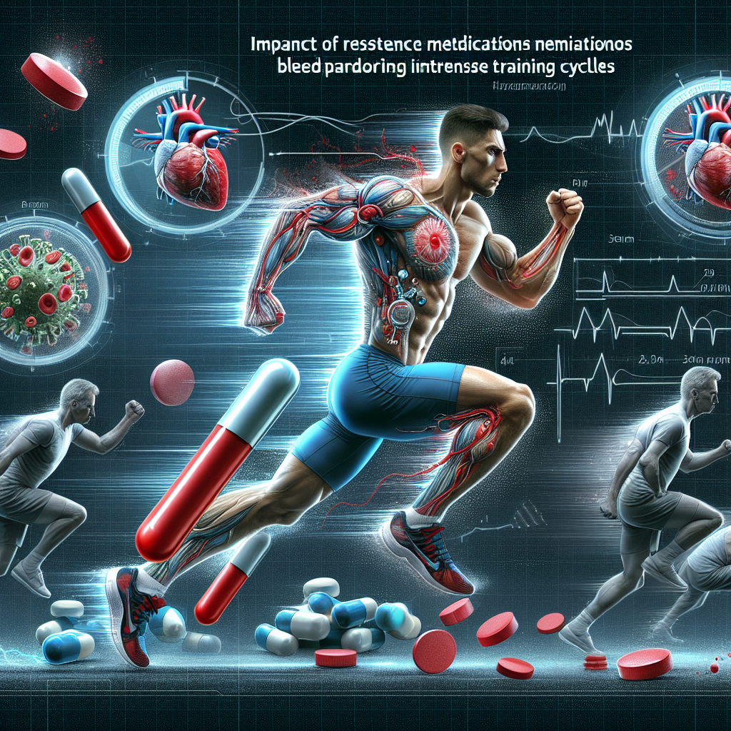 Influence des médicaments contre la résistance sur les paramètres sanguins pendant des cycles d'entraînement intensifs