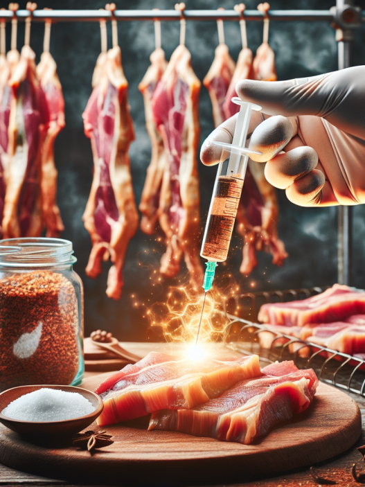 Injection d'oxymétholone et conservation de la viande pendant la période de séchage