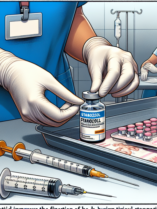 Injection de stanozolol injectable pour améliorer la fonction du niro en cas de stagnation trivale
