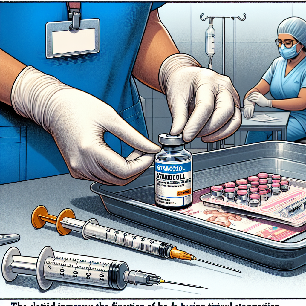 Injection de stanozolol injectable pour améliorer la fonction du niro en cas de stagnation trivale