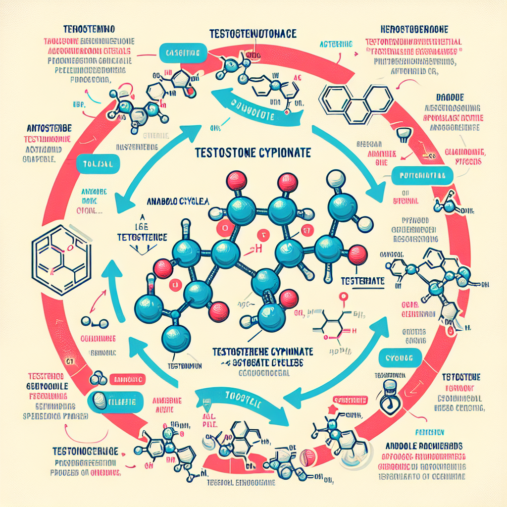 Le cypionate de testostérone et son rôle dans les cycles anaboliques
