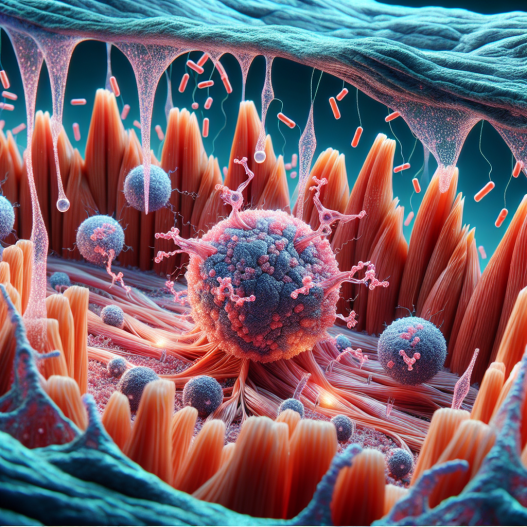 Les peptides dans les muscles régénérés après un microtraumatisme dû à l'exercice