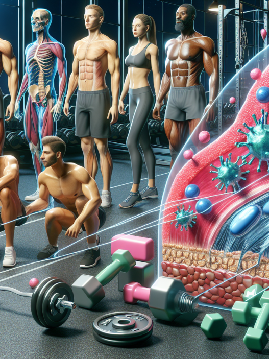 Les peptides pour la santé musculaire chez les athlètes de haut niveau