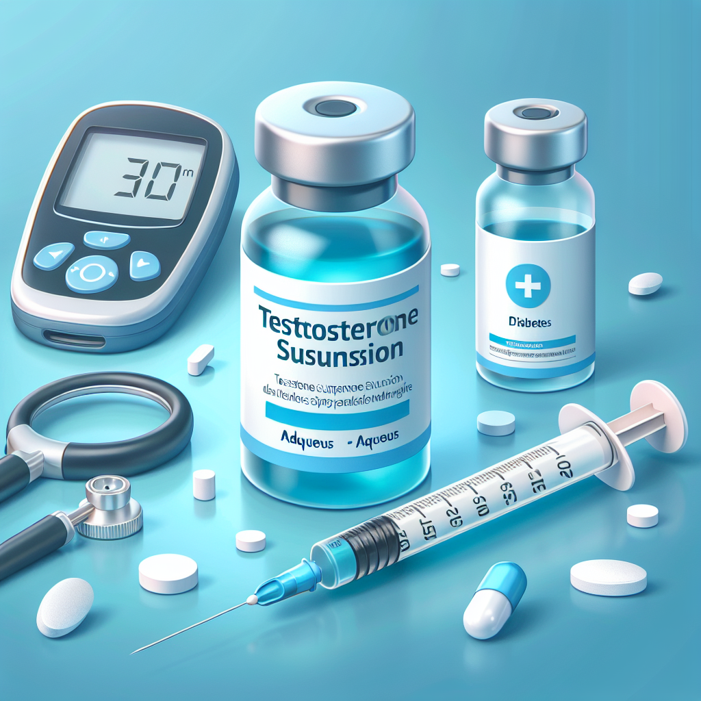 Utilisation de la suspension de testostérone (aqueuse) en cas de diabète