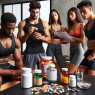 Utilisation des stéroïdes oraux chez les athlètes présentant une carence en vitamines
