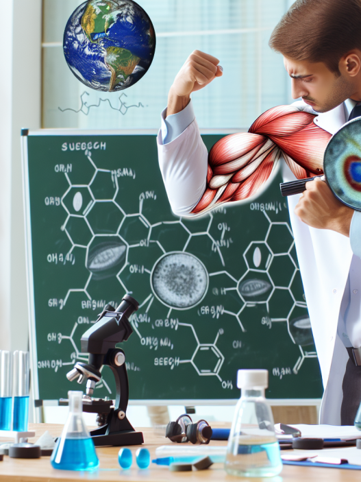 Analyse de l'effet de l'acétate de trestolone sur la croissance des fibres musculaires