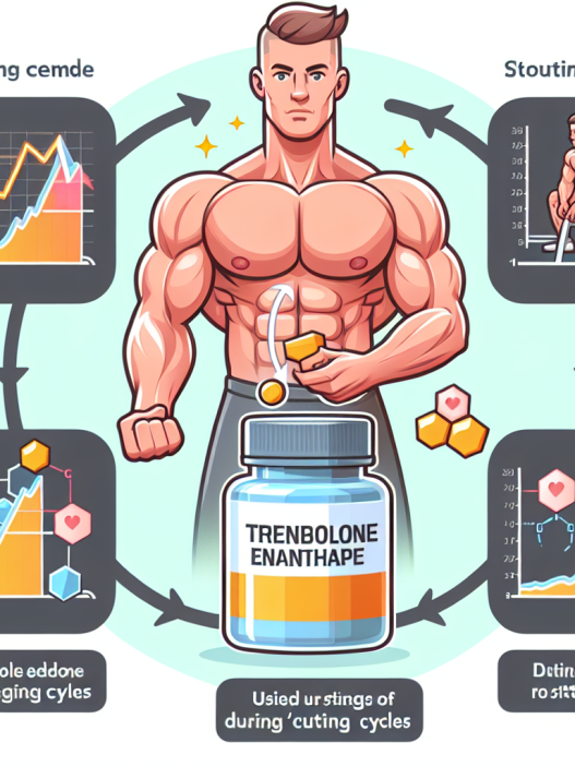 Caractéristiques de l'utilisation du trenbolone énanthate lors de cycles de « sèche »