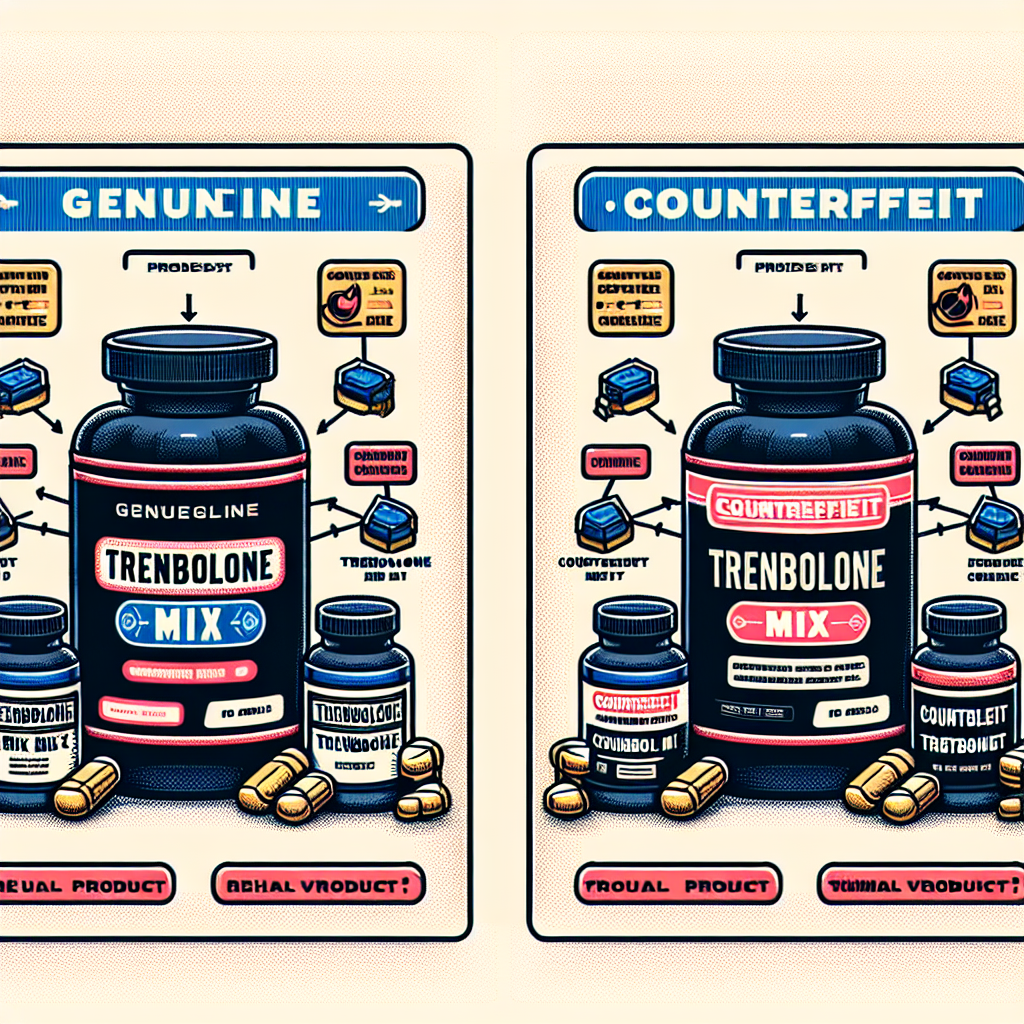 Comment identifier un vrai trenbolone mix et le distinguer d'un faux