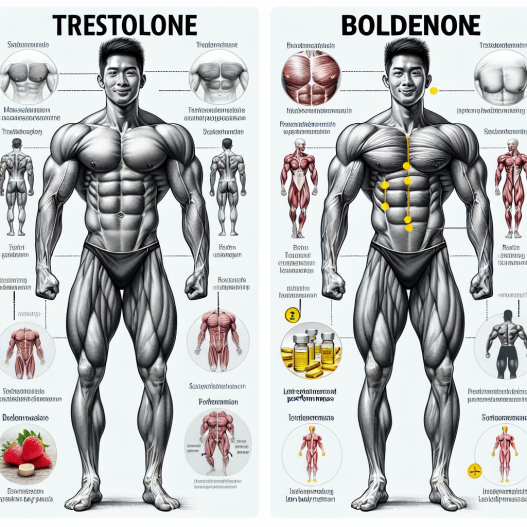 Comparaison de la Trestolone et de la Boldénone en musculation