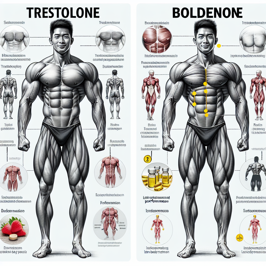 Comparaison de la Trestolone et de la Boldénone en musculation