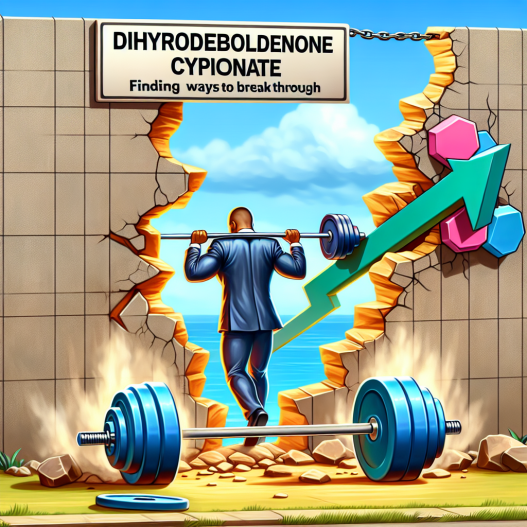 Dihydroboldenone cypionate en cas de plateau de force : comment sortir de l'impasse