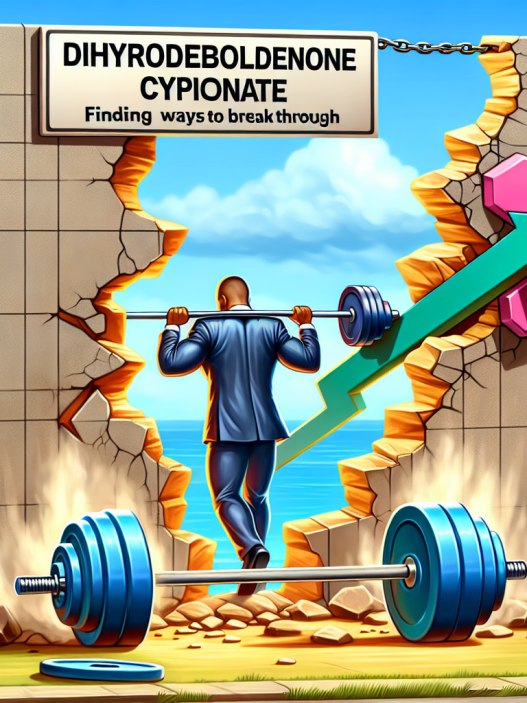 Dihydroboldenone cypionate en cas de plateau de force : comment sortir de l'impasse