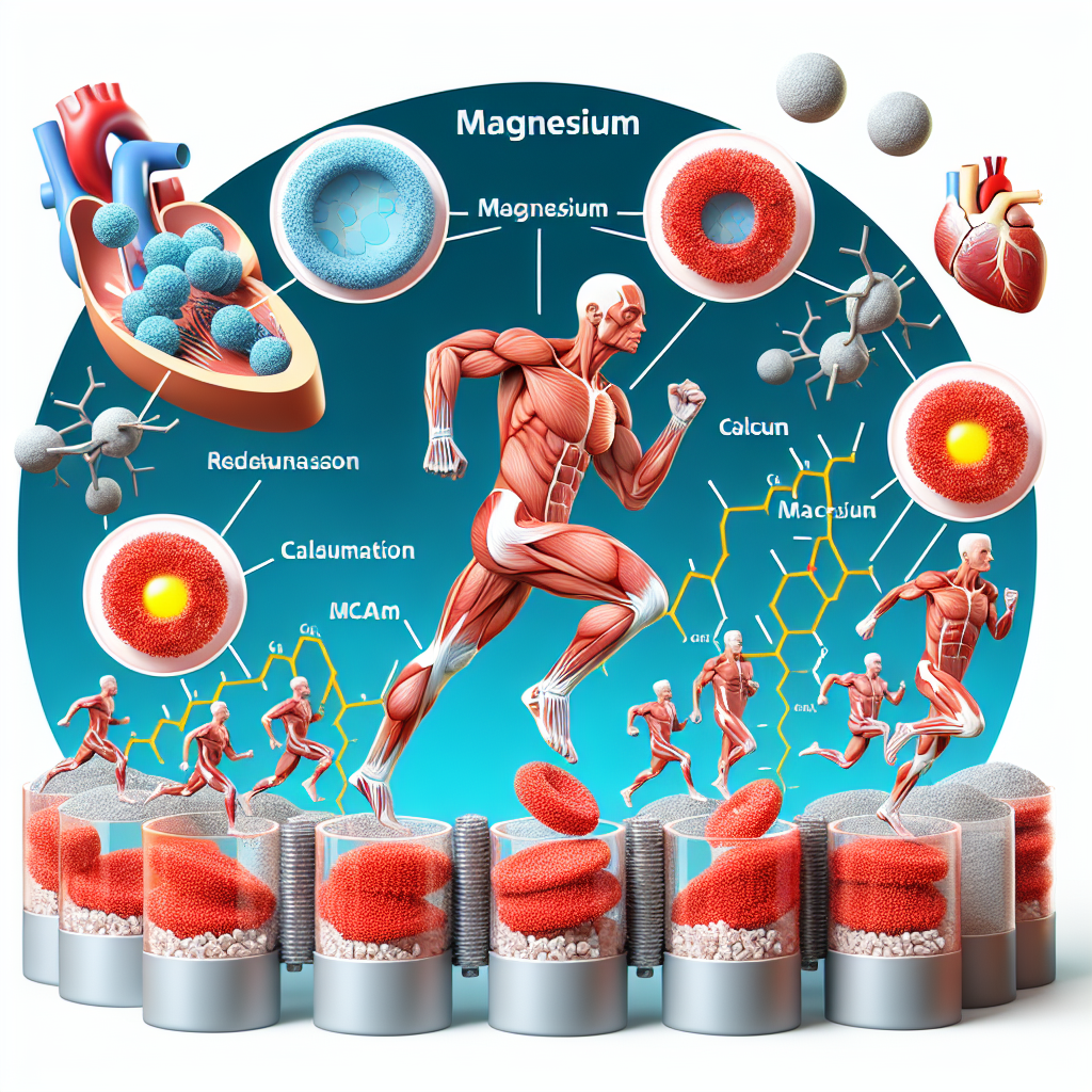 Effet du magnésium sur la régulation du calcium dans les cellules musculaires des athlètes