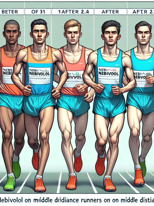 Effet du nébivolol sur l'endurance en demi-fond Coureurs