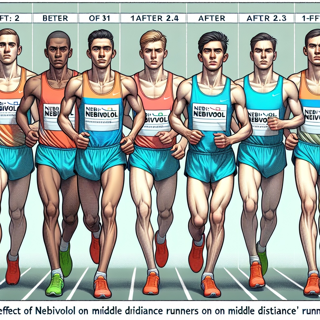Effet du nébivolol sur l'endurance en demi-fond Coureurs