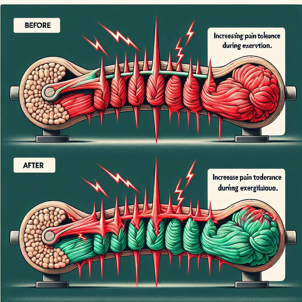 Le rôle de l'énanthate de tréstolone dans l'augmentation de la tolérance à la douleur pendant l'effort