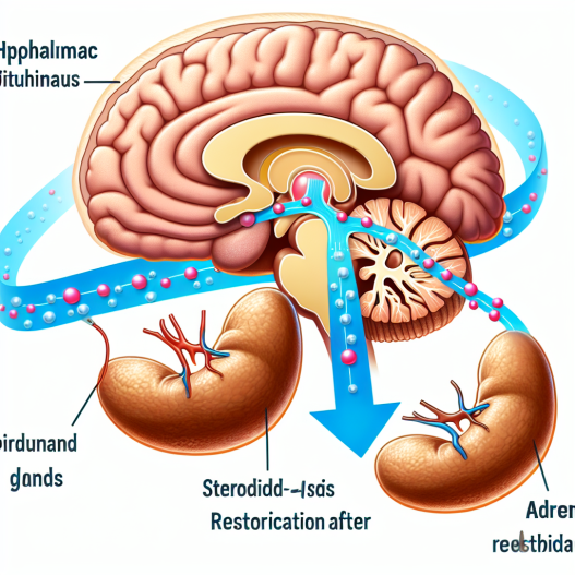 Rétablissement de l'axe hypothalamo-hypophyso-surrénalien (HPA) après une cure Stéroïdes