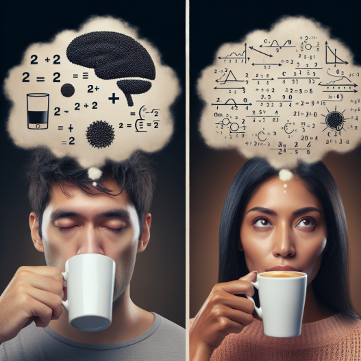 Rôle de la caféine sur l'accélération du raisonnement