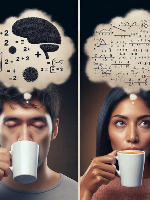Rôle de la caféine sur l'accélération du raisonnement