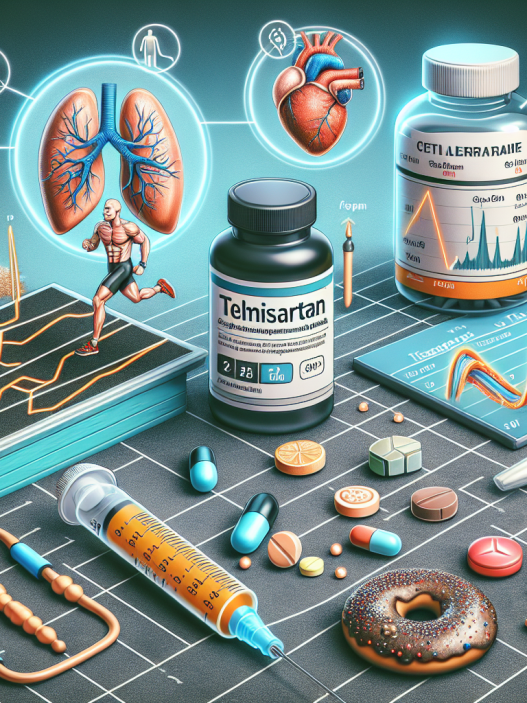 Telmisartan et son effet sur le métabolisme des glucides pendant la récupération après l'entraînement