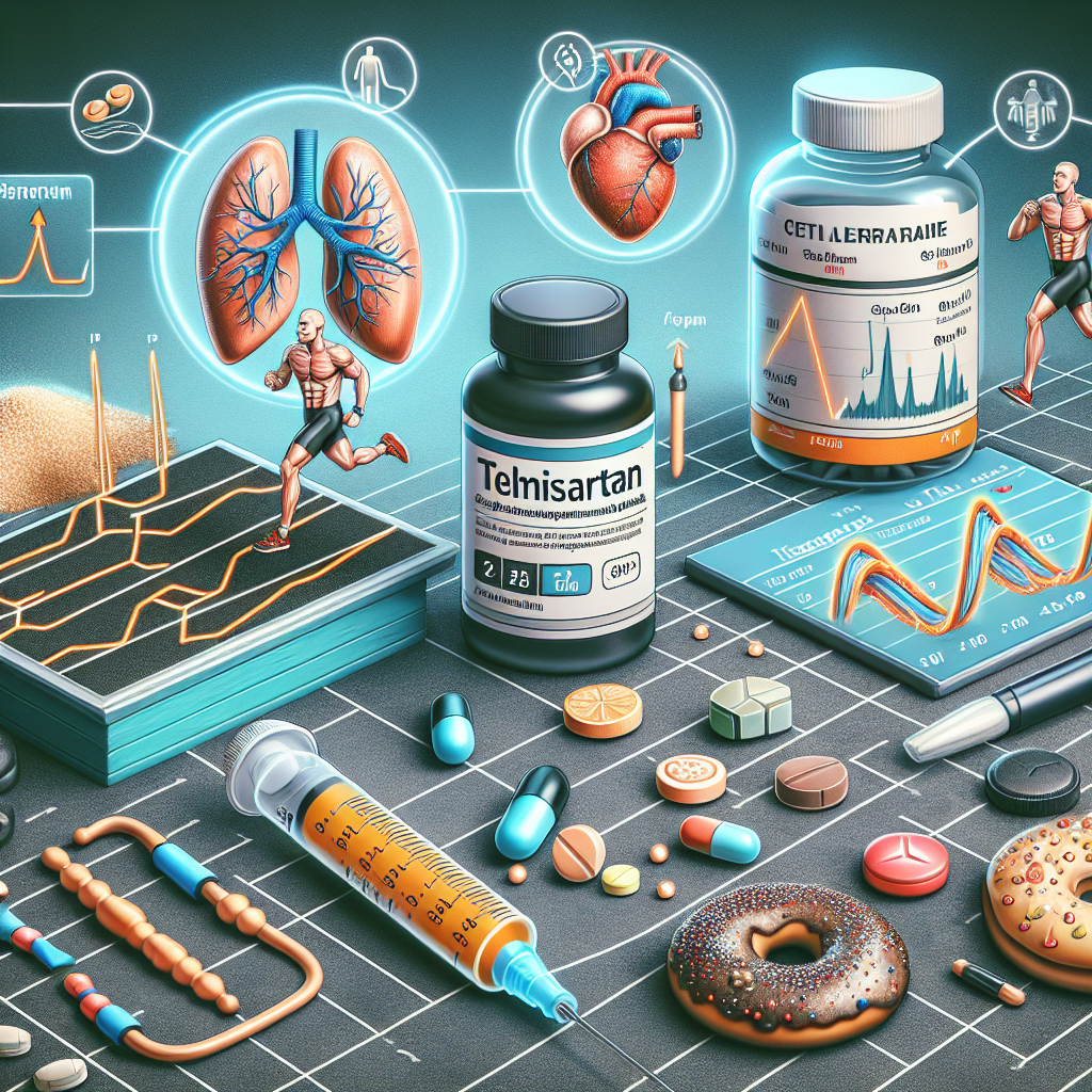 Telmisartan et son effet sur le métabolisme des glucides pendant la récupération après l'entraînement