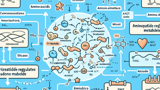 Comment le tirzépatide régule le métabolisme des acides aminés
