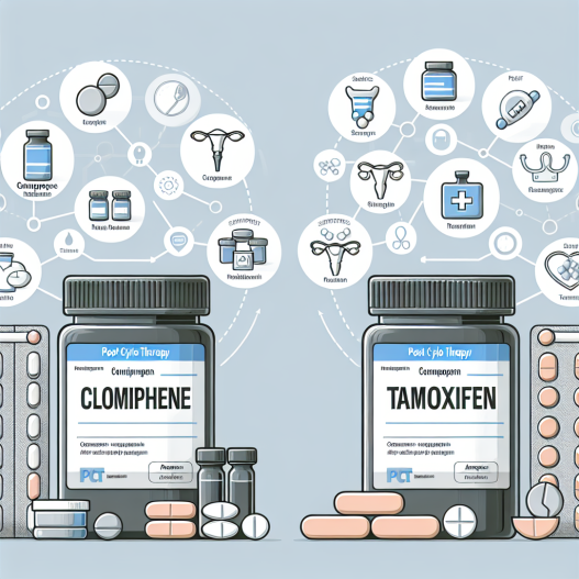 Comparaison du clomifène et du tamoxifène dans la PCT