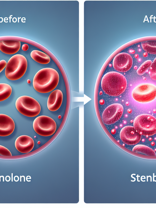 Effet de la stenbolone sur le nombre de globules rouges