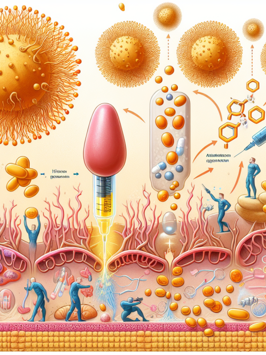 Effet de Mibolerone sur la sécrétion d'hormone de croissance