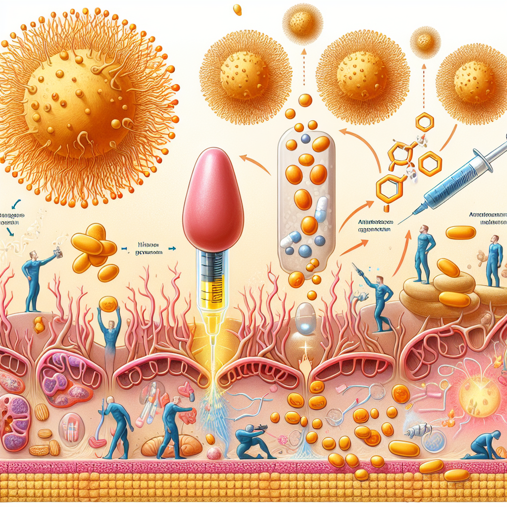 Effet de Mibolerone sur la sécrétion d'hormone de croissance