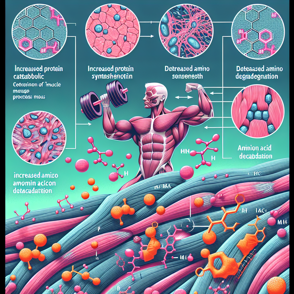 Effet des stéroïdes sur la réduction des processus cataboliques musculaires