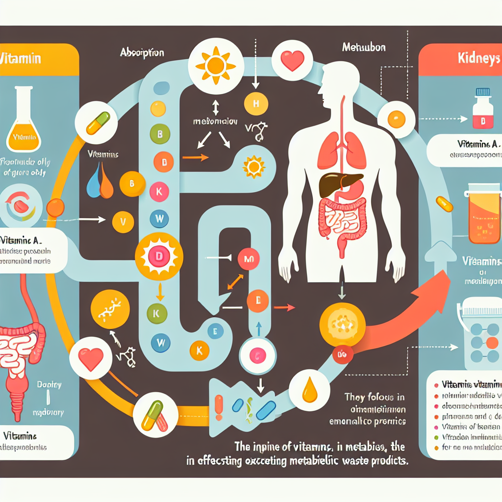 Excrétion des produits de dégradation : l'utilité des vitamines ?