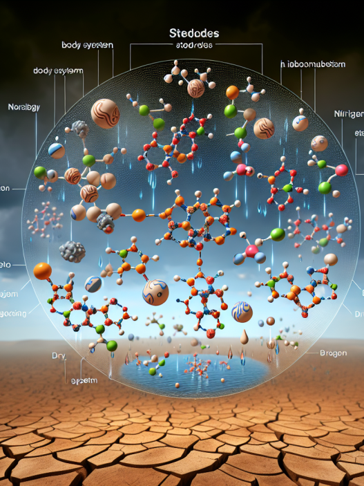 Influence des stéroïdes sur le métabolisme de l'azote pendant la sèche