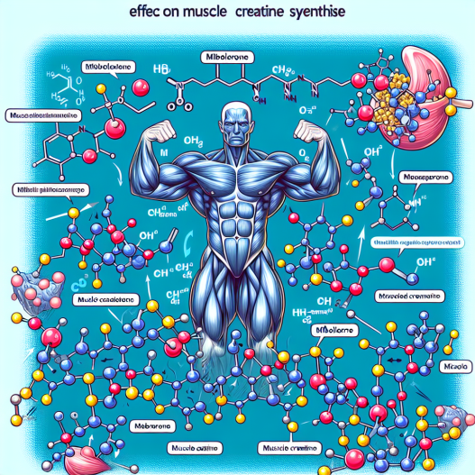 L'effet de la Mibolérone sur la synthèse de créatine musculaire