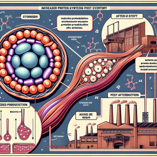 L'impact des stéroïdes sur la production de protéines musculaires après l'effort
