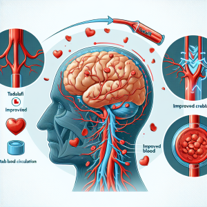 Le tadalafil améliore-t-il la circulation sanguine cérébrale ?